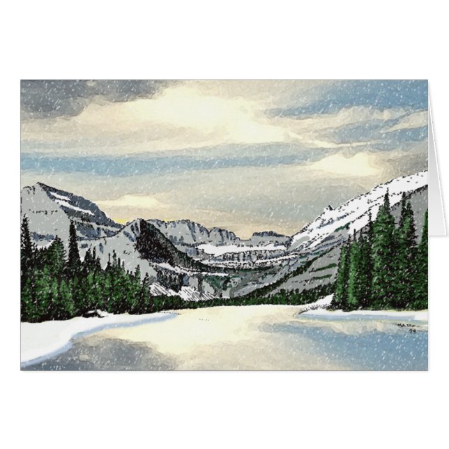 Gletscherschnee (Vorderseite (Horizontal))