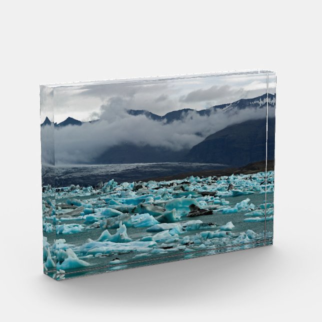 Gletschersee Jokulsarlon - Island Fotoblock (Links)