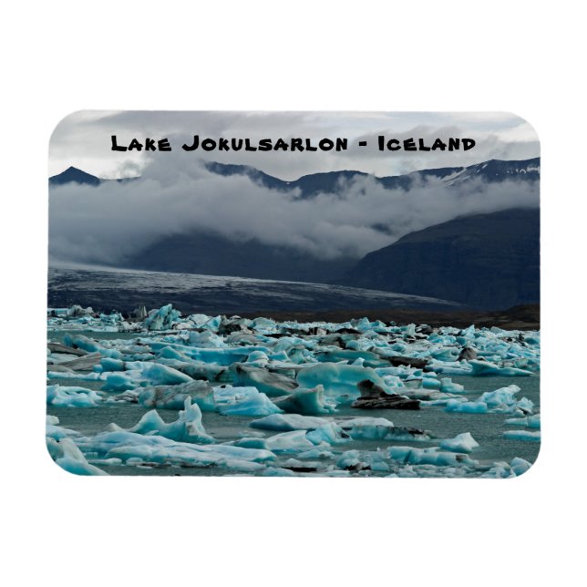 Gletschersee Jokulsarlon - Island Magnet (Horizontal)