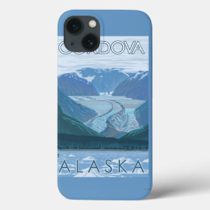 Gletscherszene - Cordova, Alaska Case-Mate iPhone Hülle