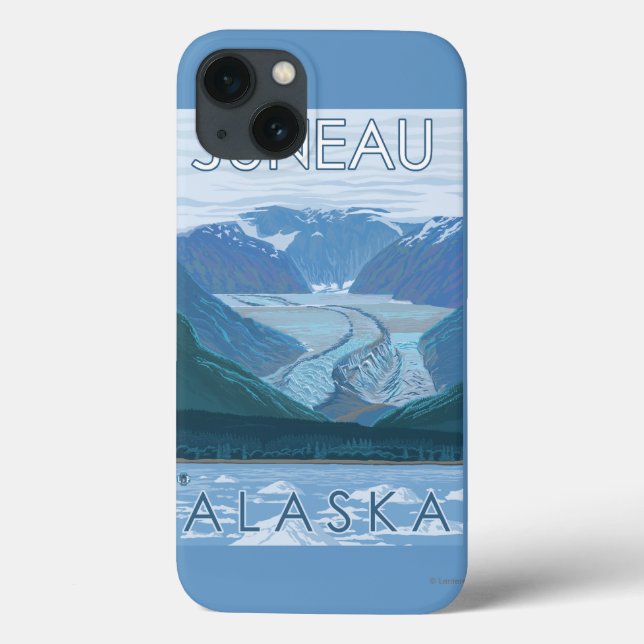 Gletscherszene - Juneau, Alaska Case-Mate iPhone Hülle (Rückseite)