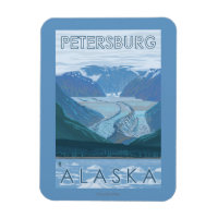 Gletscherszene - Petersburg, Alaska