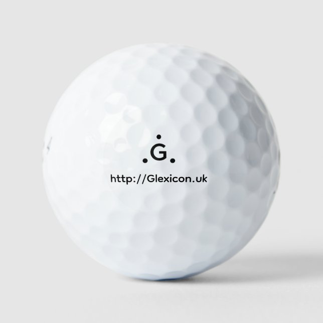 Glexicon UK Bridgestone  Golfball (Vorderseite)
