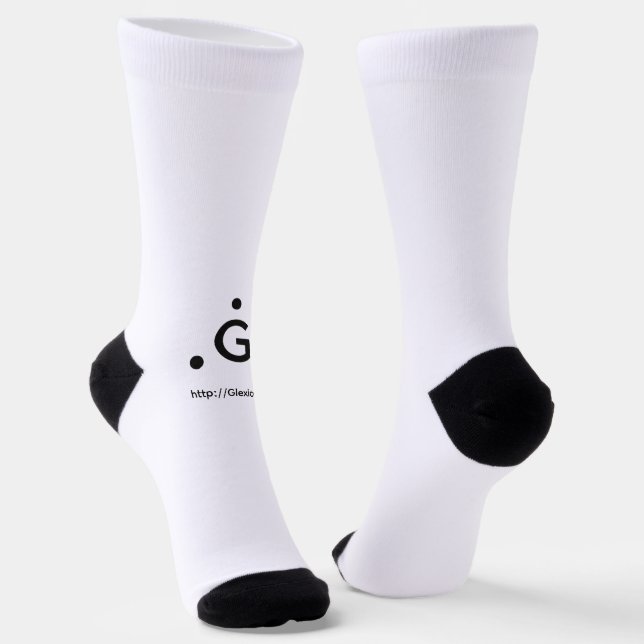 Glexicon UK Crew Socken (Gewinkelt)