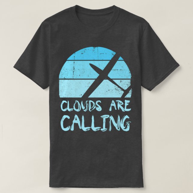 Glider soaring Glider pilot 9  T-Shirt (Design vorne)