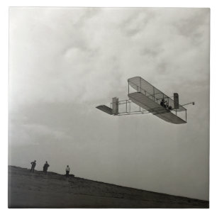 Glider Test Flight Aviation Wright Brothers Fliese