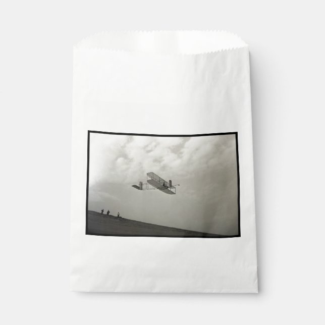 Glider Test Flight Aviation Wright Brothers Geschenktütchen (Vorderseite)