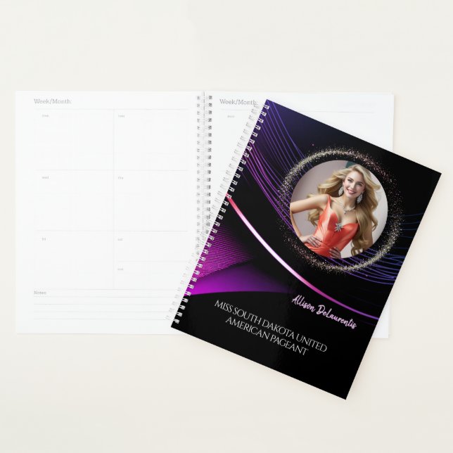 Glimmer Dust Custom Pageant Calendar (Devant avec enveloppe)
