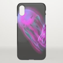 Glimmer Quallen Lila