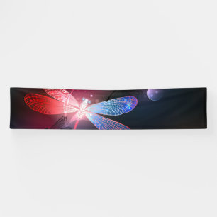 Glimmerne Rote Libelle Banner