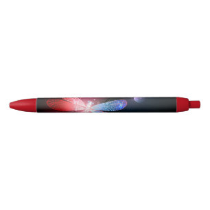 Glimmerne Rote Libelle Kugelschreiber