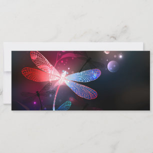 Glimmerne Rote Libelle Save The Date