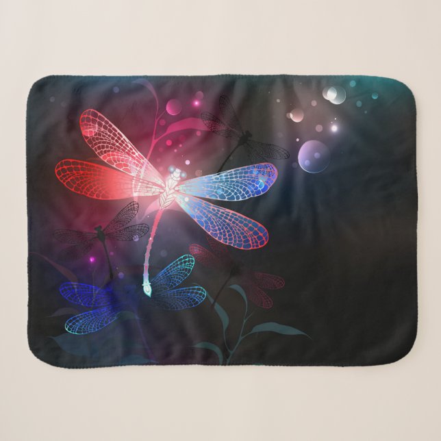 Glimmerne Rote Libelle Sherpadecke (Vorderseite (Horizontal))