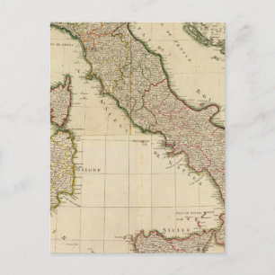 Glimpse Italiens Postkarte