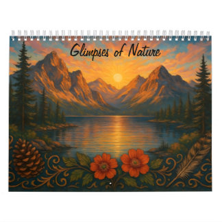 Glimpses of Nature Mountain Landscape Calendar Kalender