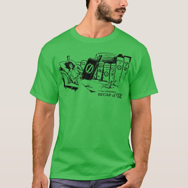 Glinda Reading T-Shirt (Vorderseite)