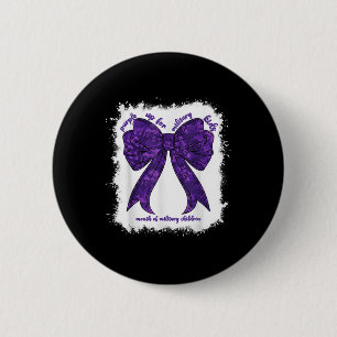 Glioblastoma Awareness Month Kriegerprinzessin Bra Button