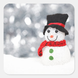 GListen Snowman Sticker