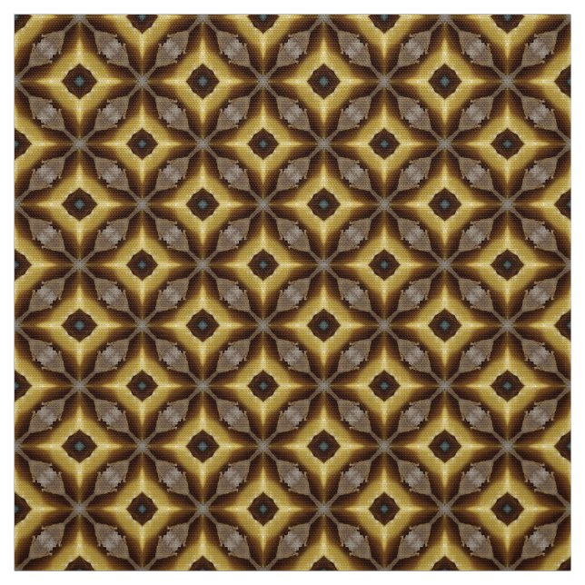 Glitch2 Brown Red White Möbel Stoffe (Muster)