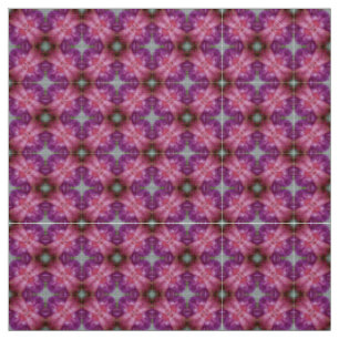 Glitch2 lila, rotes Veilchengewebe Stoff