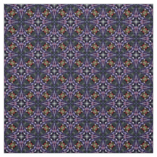 Glitch2 Mitternachtsblauer Sternenmuster Stoff