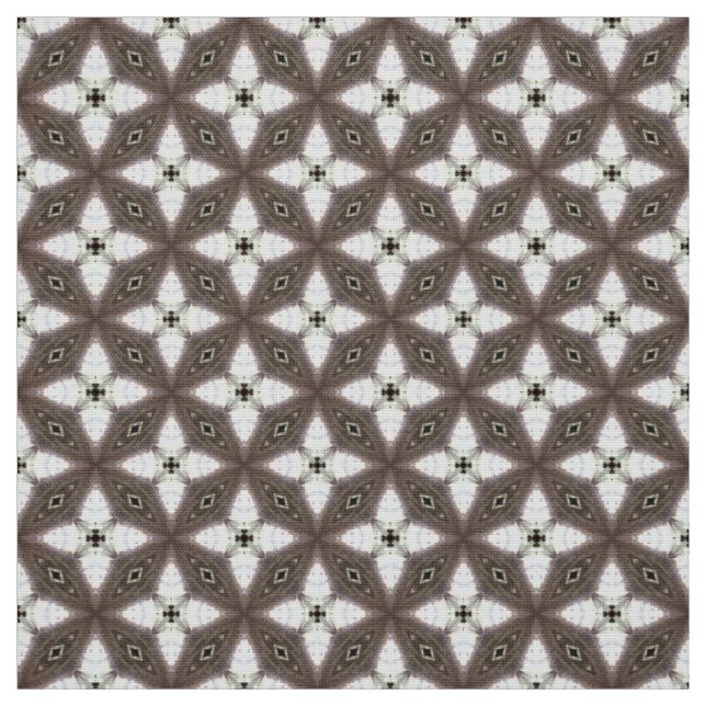 Glitch2 Möbelstoff in weiß braun Stoff (Muster)