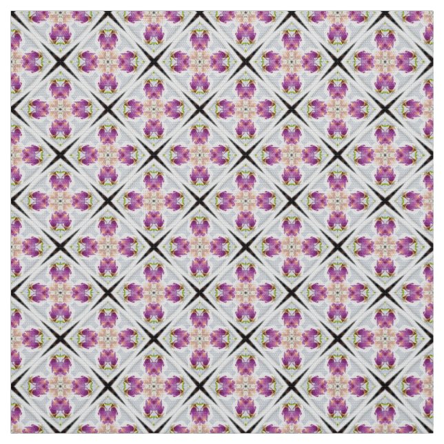 Glitch2 Soft Lavender magenta Muster Gewebe Stoff (Muster)
