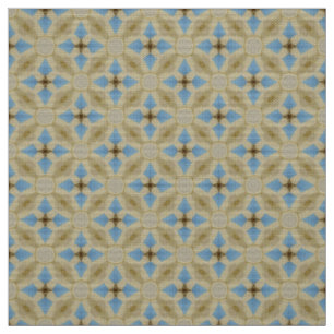 Glitch2 Stoffe aus gelben und blauen Stoffen