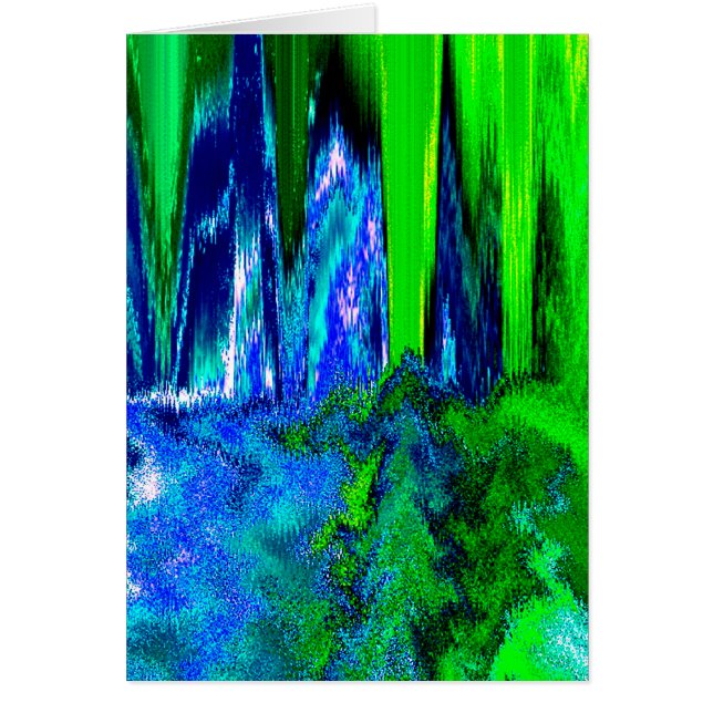 Glitch (blau & grün) (Vorne)