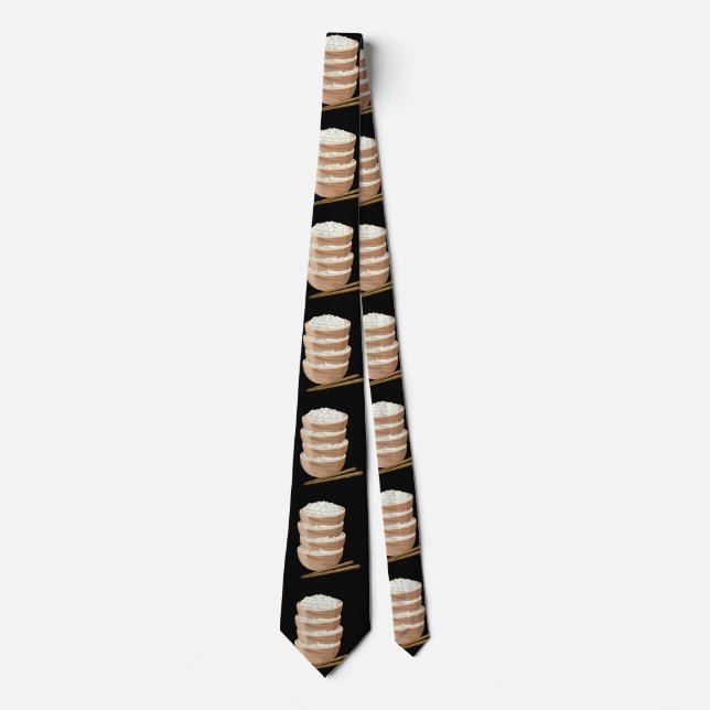 Glitch Food echter Reis Krawatte (Vorderseite)