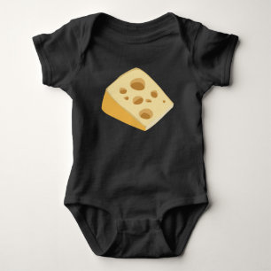 Glitch Food Käse stinkig Baby Strampler