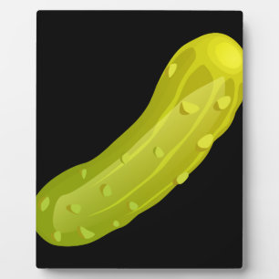 Glitch Food-Pickle Fotoplatte