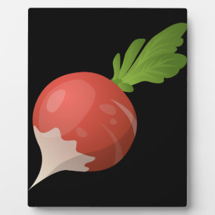 Glitch Food radish Fotoplatte
