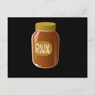 Glitch Food roux Postkarte