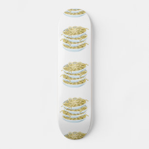Glitch Food schlichte Nudeln Skateboard