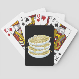 Glitch Food schlichte Nudeln Spielkarten