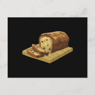 Glitch Food swank zucchini loaf Postkarte