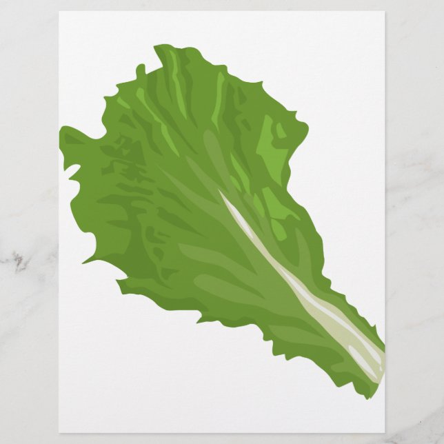 Glitch Futter grünes Blatt (Vorderseite)