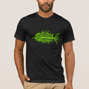 Glitch Pixel Code Fisch  T-Shirt