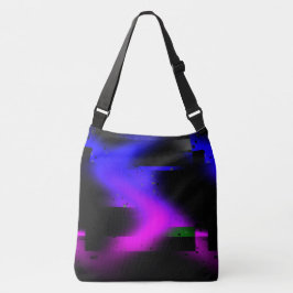 Glitch Plasma Black Tragetaschen Mit Langen Trägern