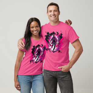 Glitch Pulse: Digitaler Chaos-T - Shirt