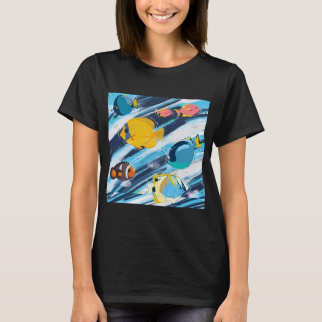 Glitch-Riff-Drift T-Shirt (Vorderseite)