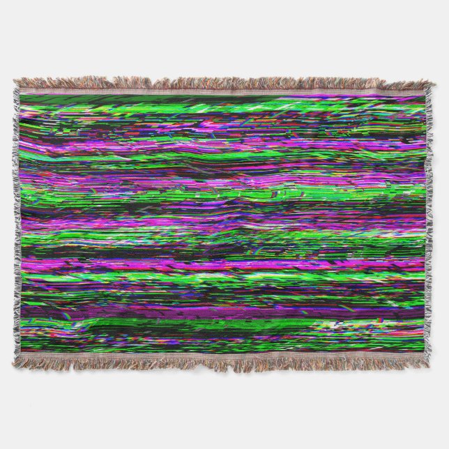 Glitch tech abstract pattern decke (Vorderseite)
