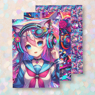 Glitchcore Geschenkpapier Set