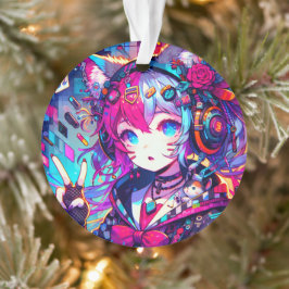 Glitchcore Ornament