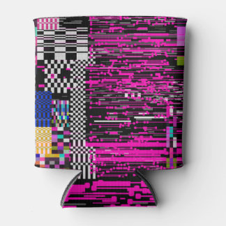 Glitchiger Retro-VHS-Bildschirmstil Dosenkühler
