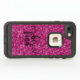 glitter case, be kind