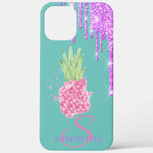 Glitter Drips Ananas Minze Grün Case-Mate iPhone Hülle