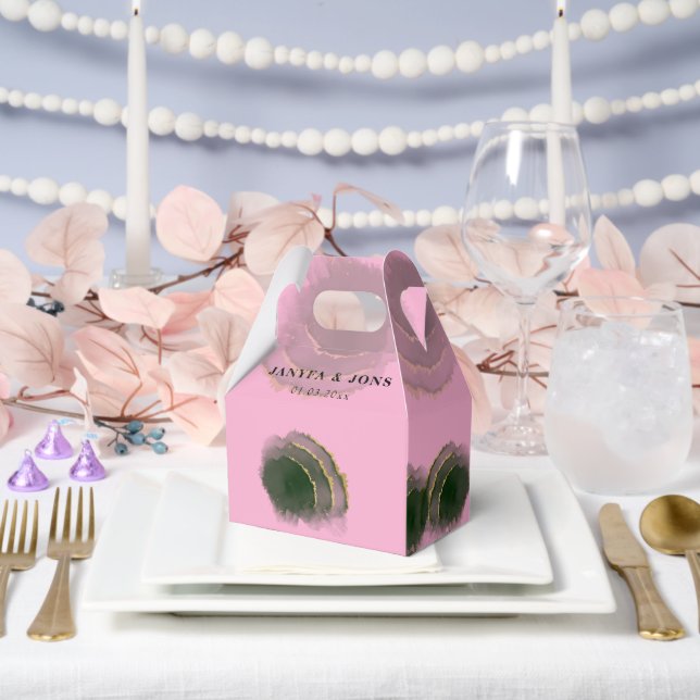glitter  eligine geschenkschachtel (Hochzeit)