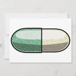 Glitter Fluoxetin Einladung